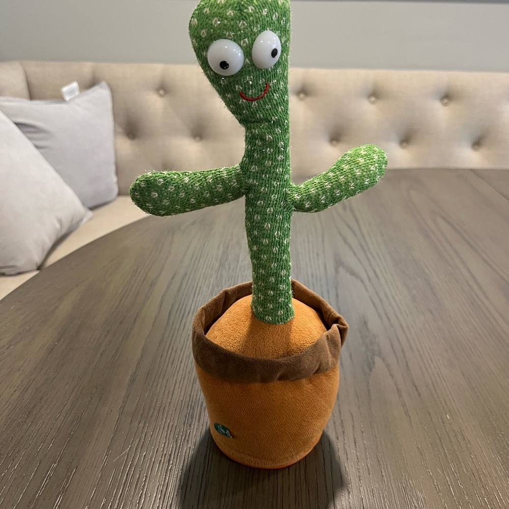 Dancing Mimicking Talking Cactus Toy